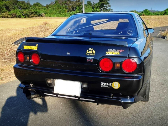 Rear exterior of BNR32 SKYLINE GT-R.