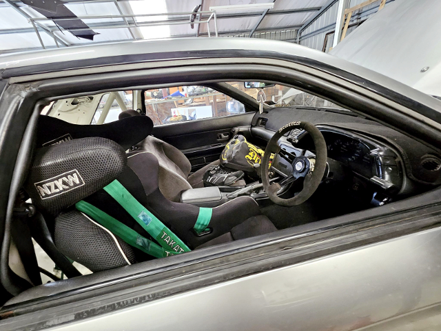 Interior of R32 NISSAN SKYLINE 2-DOOR.