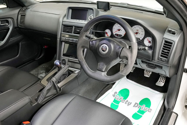 Interior of R34 Skyline GT-R V-Spec 2.