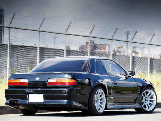 Rear exterior of WIDEBODY S13 SILVIA Ks.