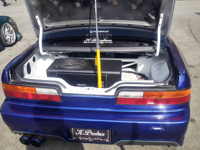 Trunk room of S13 SILVIA.