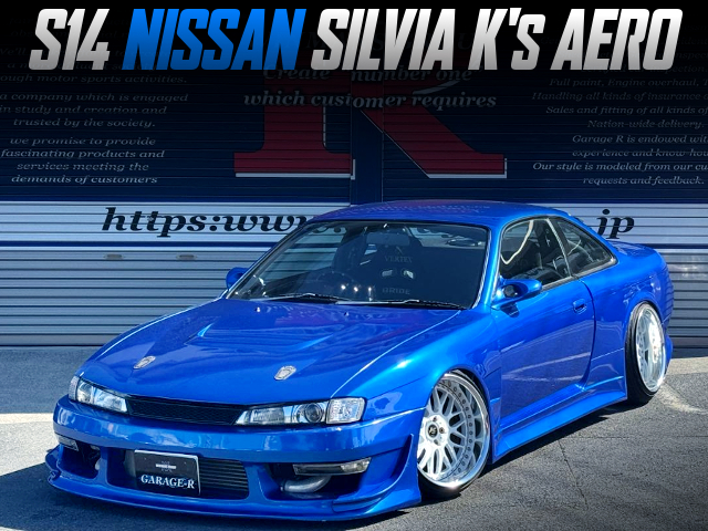 Wide-bodied S14 NISSAN SILVIA Ks AERO.