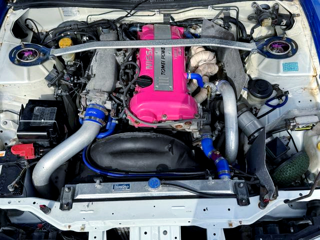 SR20DET turbo engine.