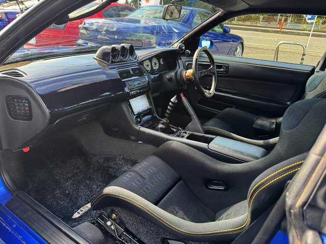 Interior of WIDEBODY S14 NISSAN SILVIA Ks AERO.