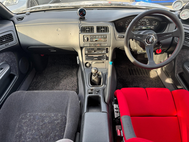 Interior of S14 NISSAN SILVIA Ks.