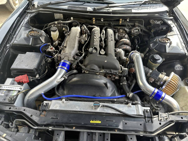 SR20DET With OVERSIZE PISTONS and TRUST T518 TURBOCHARGER.