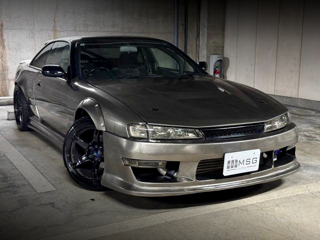 Front exterior of S14 Late-model SILVIA.