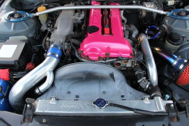 SR20DET turbo engine.