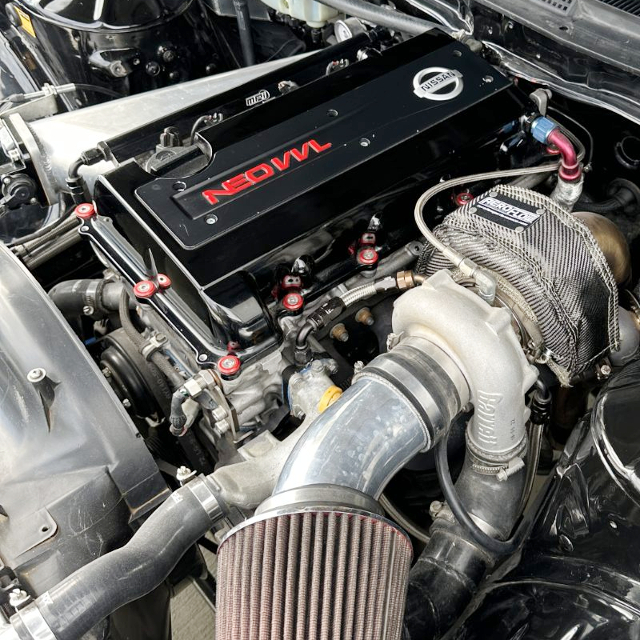 NEO VVL SR20VET turbo engine.