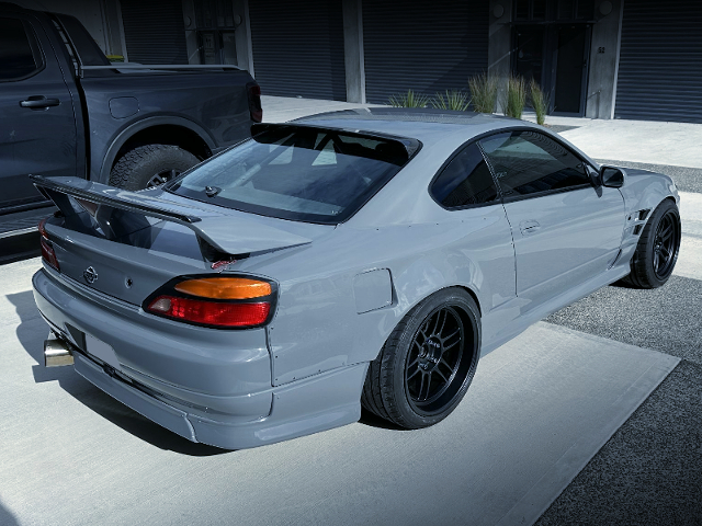 Rear exterior of S15 NISSAN 200SX.