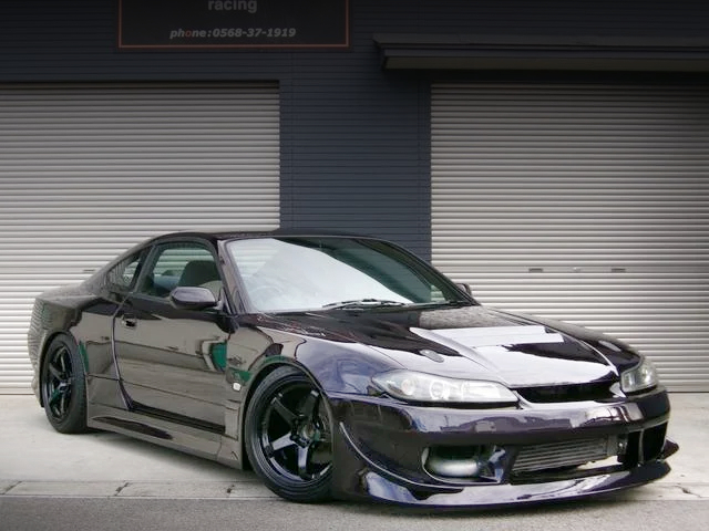 Front exterior of WIDEBODY S15 SILVIA.