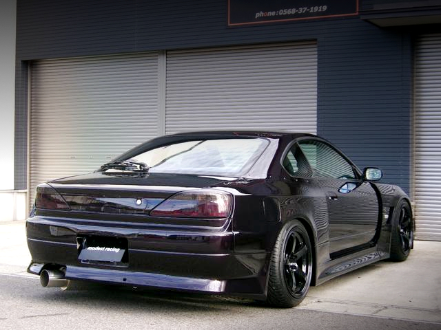 Rear exterior of WIDEBODY S15 SILVIA.