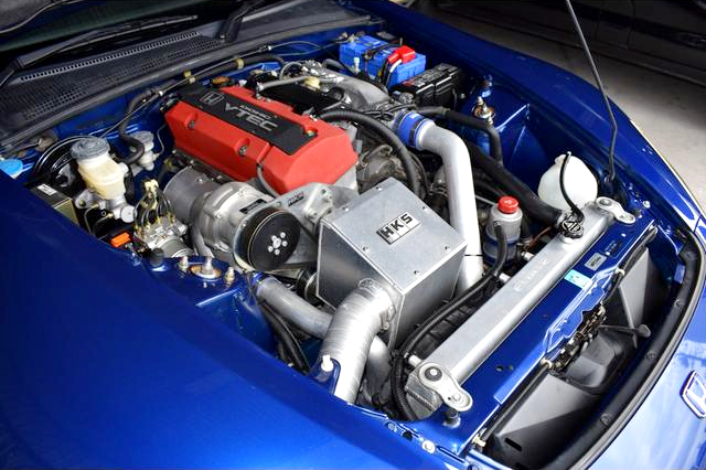 F20C VTEC With HKS SUPERCHARGER.