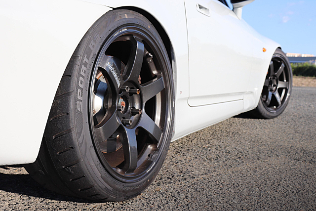 TE37 Rims of AP1 S2000.