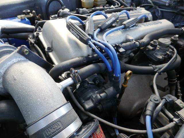 SR20DE engine.