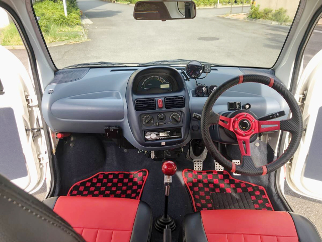 Interior of EC22S SUZUKI TWIN GASOLINE A.