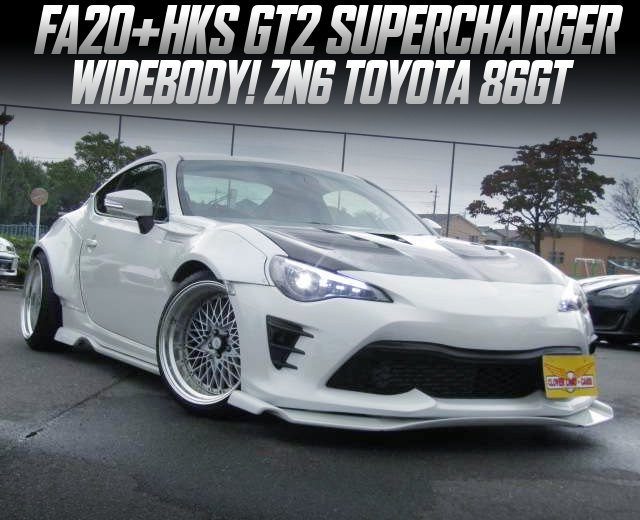 HKS GT2 supercharged ZN6 TOYOTA 86GT.