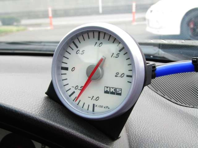 HKS BOOST gauge.