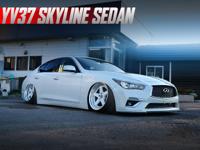 Bagged YV37 SKYLINE SEDAN.