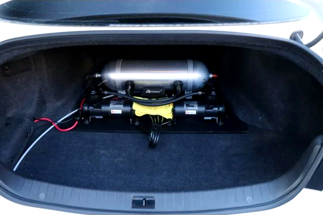 Air suspension system.