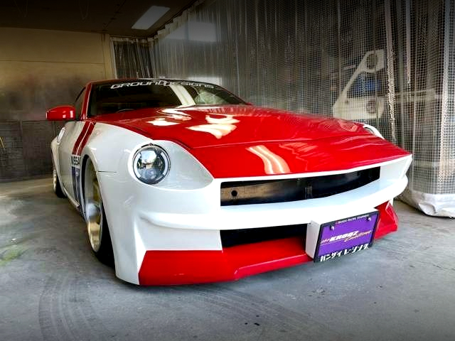 Front exterior of S30Z faced Z33 FAIRLADY Z VERSION T.