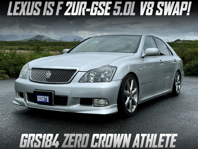 LEXUS IS F 2UR-GSE 5.0L V8 swapped GRS184 ZERO CROWN ATHLETE.