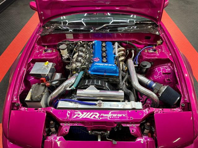 SR20DET turbo engine.