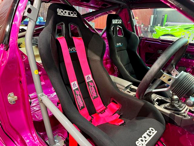 Seats of Passing Mark DEMO CAR 180SX TYPE-X.