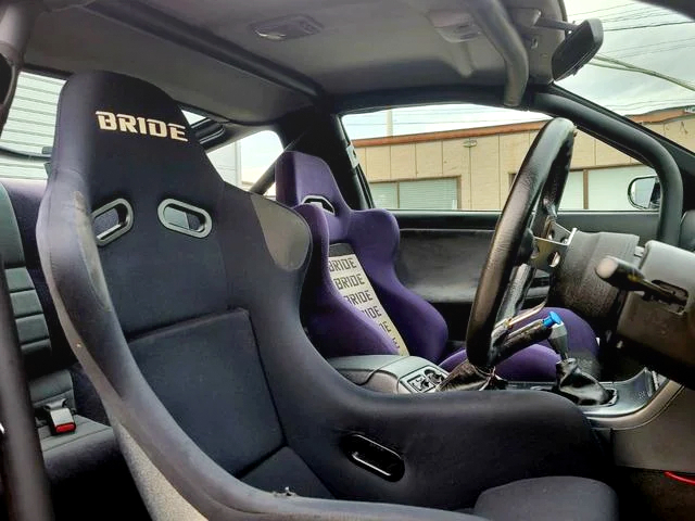 Interior seats of WIDEBODY 180SX TYPE-S.