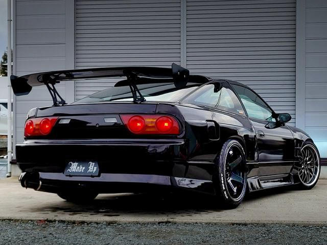 Rear exterior of WIDEBODY 180SX TYPE-S.