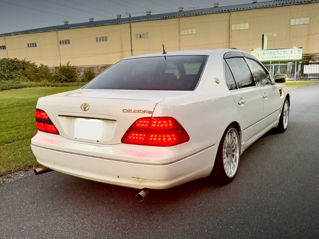 Rear exterior of UCF30 CELSIOR.