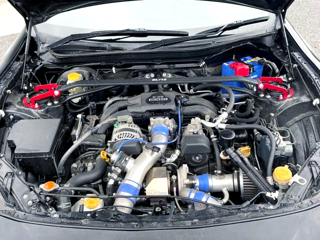 FA20 with TRUST T517Z TURBO KIT.