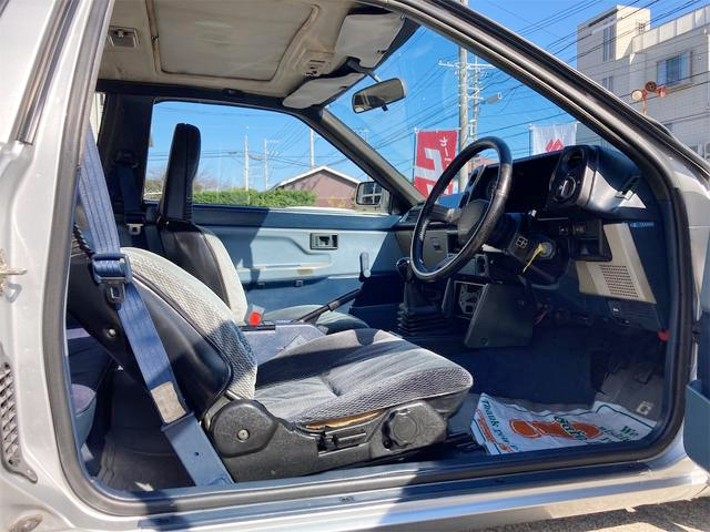 Interior of AE86 COROLLA LEVIN GT-APEX.