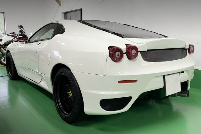 Rear exterior of FERRARI F430 REPLICA converted 7th Gen CELICA SS-2.