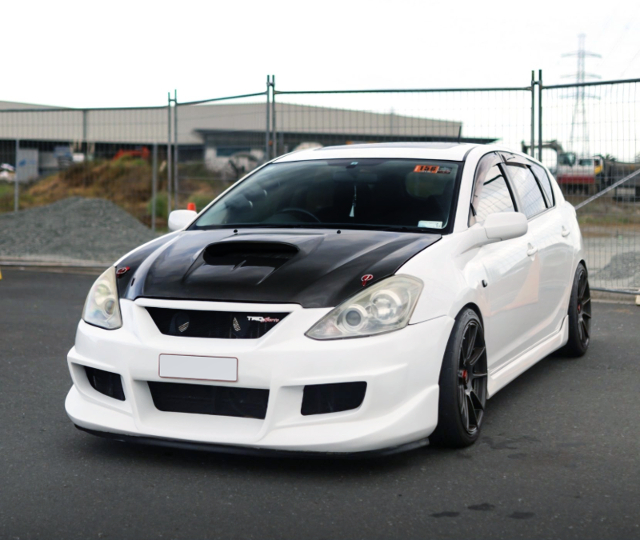 Front exterior of ST246W TOYOTA CALDINA GT-FOUR.