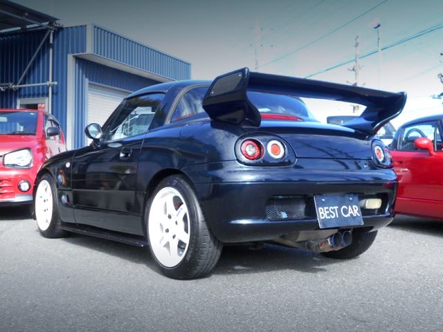 Rear exterior of EA11R SUZUKI CAPPUCCINO.