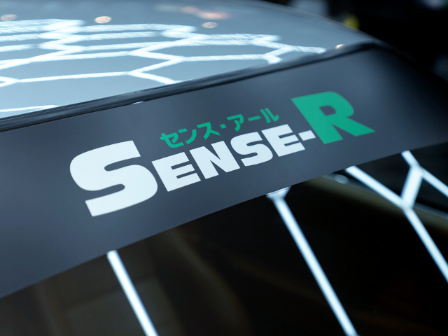 Sense-R Windshield banner.