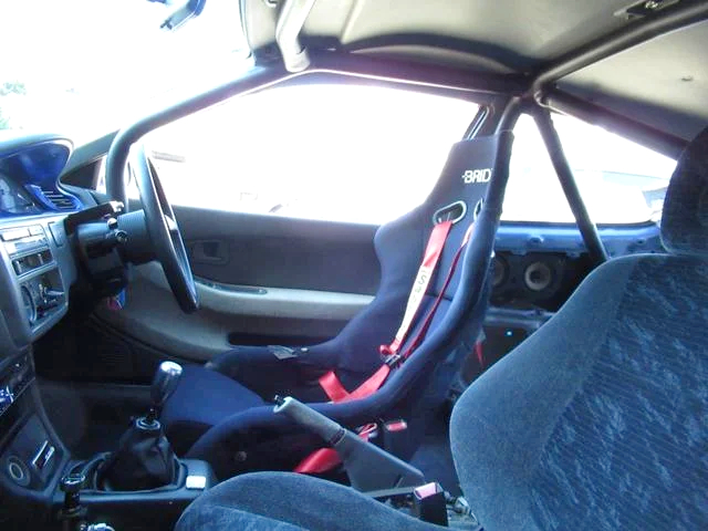 Interior of EG6 HONDA CIVIC SiR2.