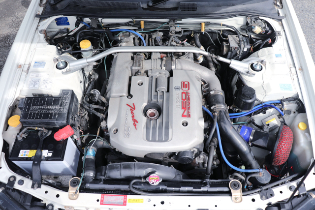 RB25DET with HKS GT2530 TURBO.