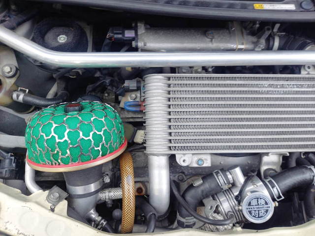 JB turbo with intercooler.