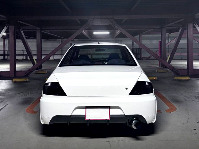 Tail lights of VOLTEX WIDEBODY LANCER EVOLUTION 7 GSR.