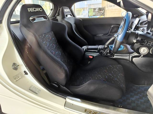 Interior seats of FD3S RX-7 TYPE-RB.