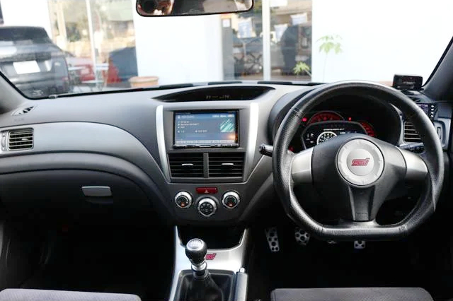 Dashboard of VARIS WIDEBODY GRB IMPREZA HATCHBACK WRX STI.