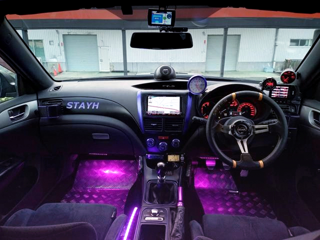 Interior of GRB IMPREZA WRX STI 