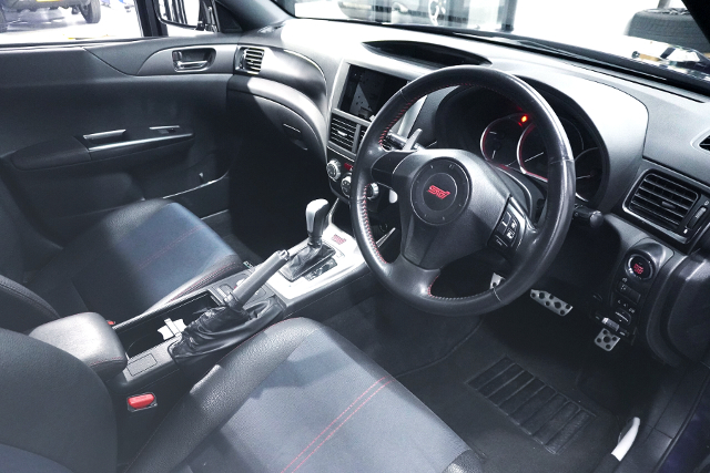 Interior of GVF IMPREZA WRX STI A-LINE.