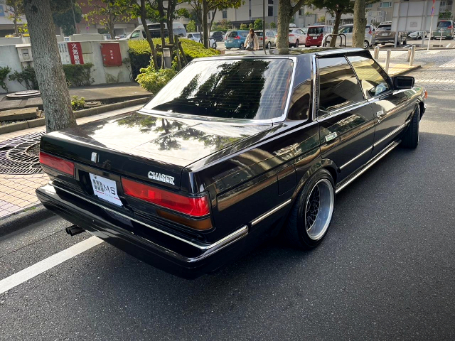 Rear exterior of GX71 TOYOTA CHASER.