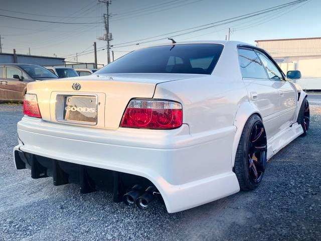 Rear exterior of JZX100 CHASER TOURER-V.