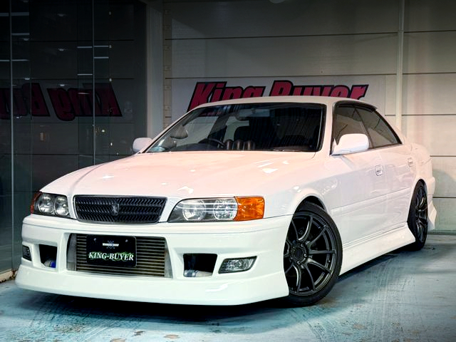 Front exterior of JZX100 CHASER TOURER-V.