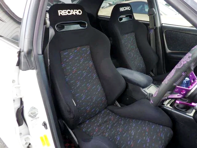 RECARO seats of JZX100 CHASER TOURER-V.