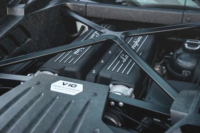 V10 5.2L engine of LB-WORKS WIDEBODY LAMBORGHINI HURACAN LP610-4.